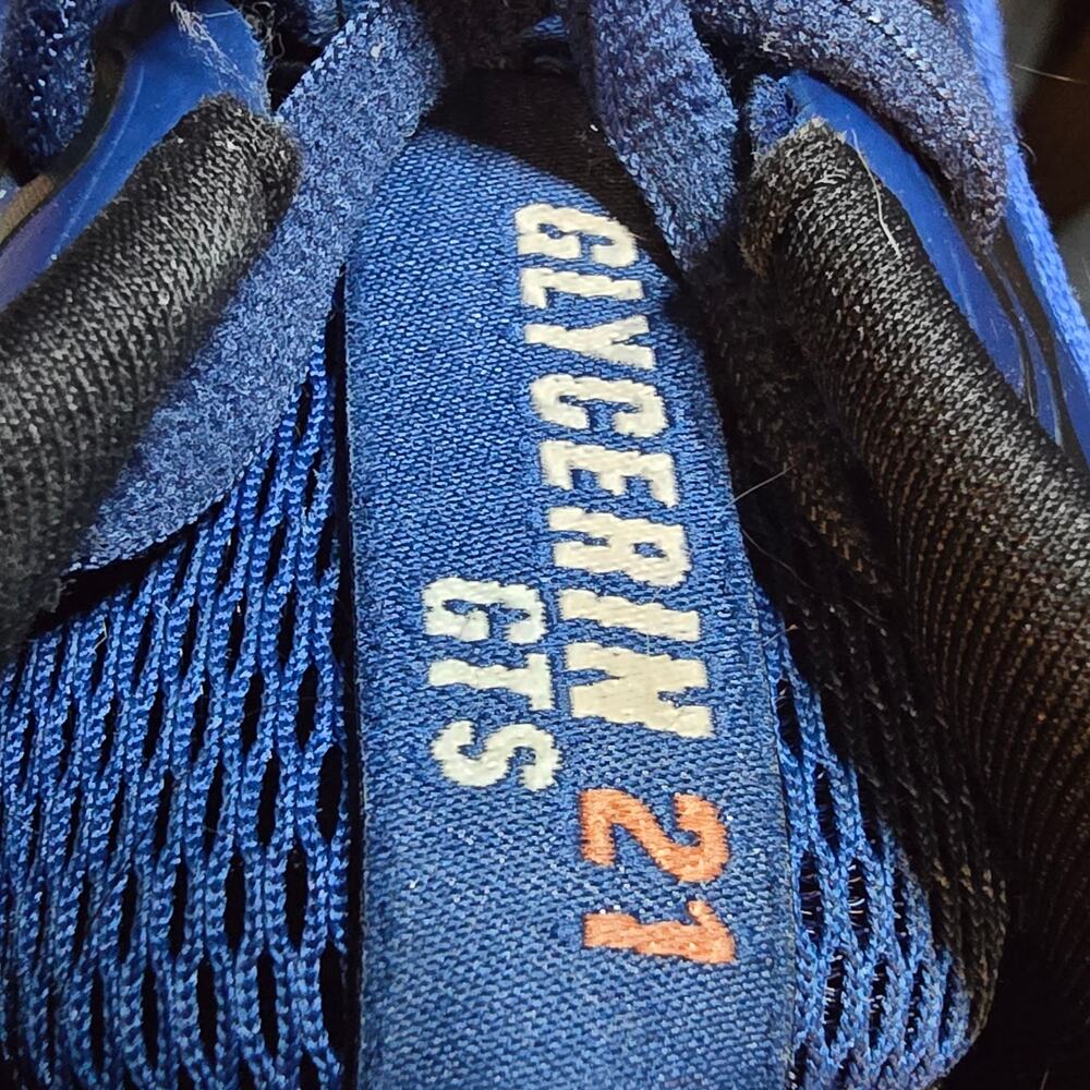 Brooks Women's Glycerin GTS 21 Running Shoes Blue, Size 10 - Picture 6 of 7